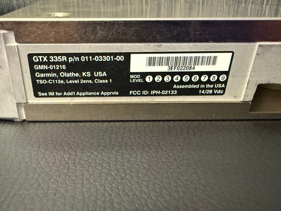Garmin GTX335R / PN: 011-03301-00